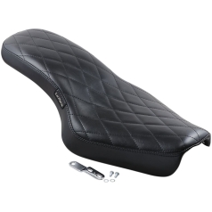 SEAT COBRA 2-UP DIAMOND STITCHED BLACK