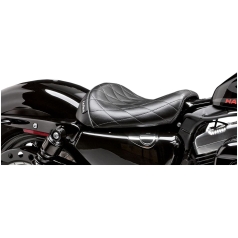 SEAT BARE BONES SOLO DIAMOND STITCH BLACK