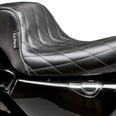 SEAT CHEROKEE 2-UP DIAMOND STITCHED BLACK