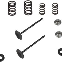 INTAKE VALVE & SPRING KIT TITANIUM RETAINER