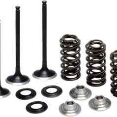 INTAKE VALVE & SPRING KIT TITANIUM RETAINER