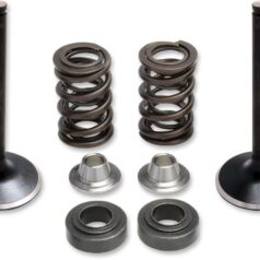 INTAKE VALVE & SPRING KIT TITANIUM RETAINER