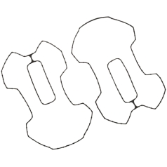 GASKETS LOWER R/BOX PR