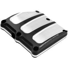 COVER TRANSMISSION SCALLOP BLACK PLATINUM CUT