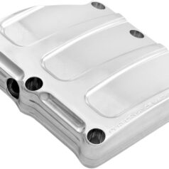 COVER TRANSMISSION SCALLOP CHROME