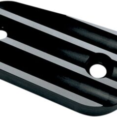 COVER INSPECTION PLATE FINNED BLACK-SILVER