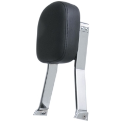 TALL SQUARE SISSY BAR CHROME WITH PAD HONDA