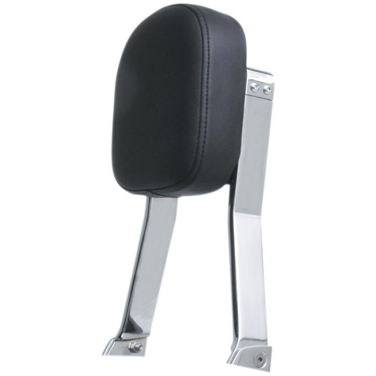 TALL SQUARE SISSY BAR CHROME WITH PAD HONDA