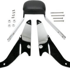 MINI SQUARE SISSY BAR CHROME WITH PAD SUZUKI