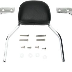 MINI SQUARE SISSY BAR CHROME WITH PAD YAMAHA