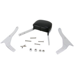 MINI SQUARE SISSY BAR CHROME WITH PAD YAMAHA