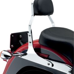 MINI SQUARE SISSY BAR CHROME WITH PAD HD