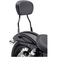 14" STANDARD ROUND SISSY BAR BLACK HD