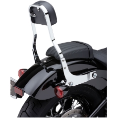 BACKREST DETACHABLE SQUARE SHORT CHROME