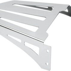 RACK LUGGAGE LASER CUT FOR SISSY BAR CHROME