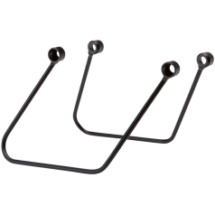 SADDLEBAG SUPPORT BRACKETS BLACK HONDA
