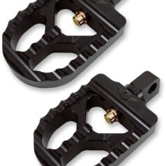 ADJUSTABLE SHORT SERRATED Svart- Softail 2018+