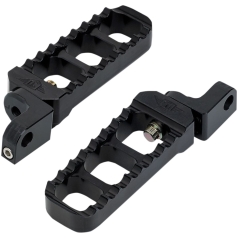 FOOT PEGS SERRATED NARROW BLACK