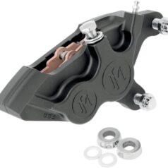 CALIPER FOUR-PISTON DIFFERENTIAL-BORE FRONT RIGHT BLACK OPS