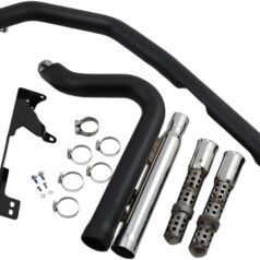 EXHAUST SYSTEM SPEEDSTER 909 SHORT 2-INTO-2 BLACK