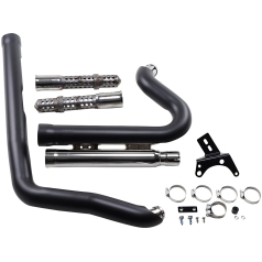 EXHAUST SYSTEM SPEEDSTER 909 SHORT 2-INTO-2 BLACK