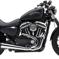 EXHAUST SYSTEM EL DIABLO 2-INTO-1 CHROME/BLACK
