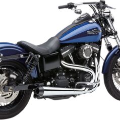 EXHAUST SYSTEM EL DIABLO 2-INTO-1 CHROME/BLACK