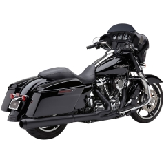 EXHAUST SYSTEM 2-INTO-1 EL DIABLO RAVEN BLACK