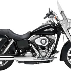 4" SLIP ON SLASH DOWN MUFFLER CHROME HD