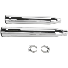 3" RPT SLIP ON MUFFLER CHROME HD