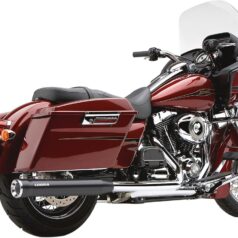 MUFFLERS SLIP-ON RAVEN RPT 3" ROUND BLACK