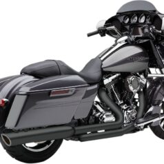 MUFFLERS 4" ROUND SLIP-ON 909 RAVEN BLACK