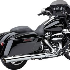 MUFFLERS 3-1/2" ROUND SLIP ON 909 CHROME
