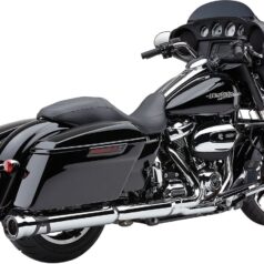 MUFFLERS 4-1/2" TAPERED SLIP-ON RACE-PRO CHROME