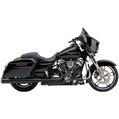MUFFLERS 4" ROUND SLIP-ON CONTRAST CUT BLACK