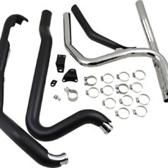 Powerport Dual Headpipes - Black