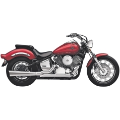 EXHAUST SYSTEM 2 INTO 1 POWER PRO CHROME