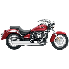 SLASH DOWN HOT ROD SPEEDSTER EXHAUST SYSTEM CHROME YAMAHA
