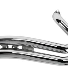 SWEPT EXHAUST CHROME WITH O2 SENSOR BUNGS
