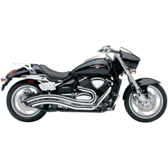 SWEPT EXHAUST CHROME