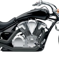 SPEEDSTER SWEPT EXHAUST BLACK HONDA