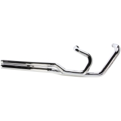 EXHAUST SYSTEM HOT ROD SPEEDSTER LONG 2 INTO 2 STRAIGHT-CUT TRIPLE-CHROME