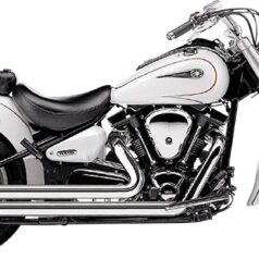 EXHAUST SYSTEM HOT ROD SPEEDSTER LONG W/POWERPORT CHROME