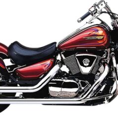 EXHAUST SYSTEM DRAGSTER 2 INTO 2 STRAIGHT-CUT CHROME