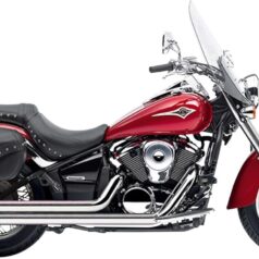 EXHAUST SYSTEM HOT ROD SPEEDSTER LONG W/POWERPORT 2 INTO 2 STRAIGHT-CUT TRIPLE-CHROME