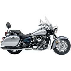 SLASH DOWN TRUE DUAL EXHAUST SYSTEM CHROME