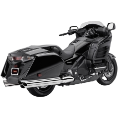 6 INTO 6 SLIP ON MUFFLERS CHROME HONDA