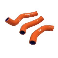 RADIATOR HOSE KIT SILICONE ORANGE