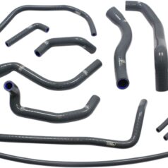 RADIATOR HOSE KIT SILICONE BLACK