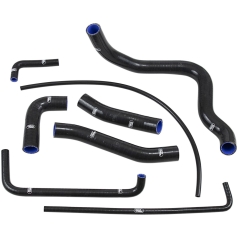 RADIATOR HOSE KIT SILICONE BLACK